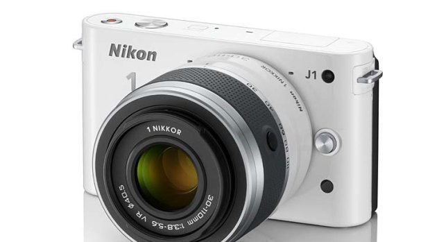 The Nikon J1 interchangeable lens.