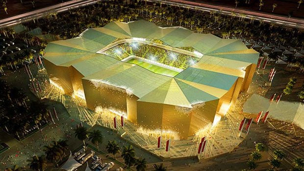 One of the proposed stadiums to be built for the World Cup in Qatar in 2022.