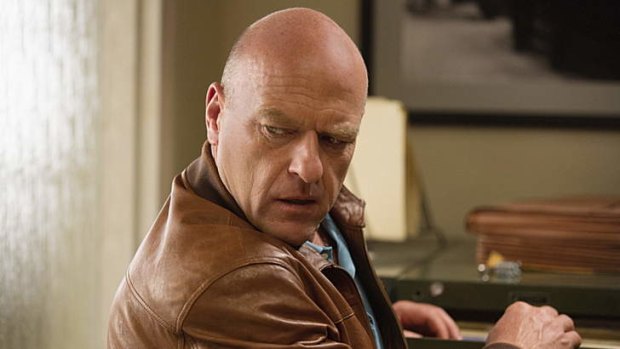 Goodbye and hello: Dean Norris.
