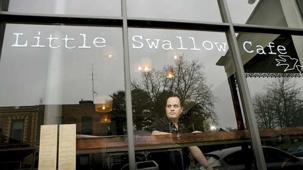 All tastes ... Little Swallow Cafe owner Steven Rogers.