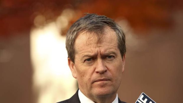 ''I am unquestionably with the Prime Minister on this'' ... Bill Shorten.