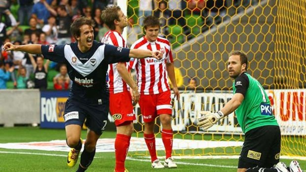 In-form Victory striker Robbie Kruse has been included in the Socceroos squad.