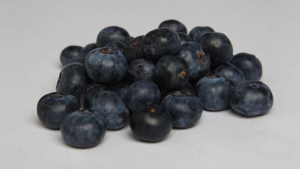 Superfood? Blueberries.