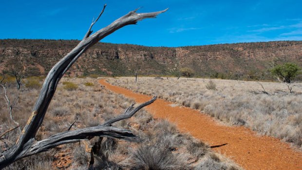 Bennett's Gorge in Gundabooka National Park.