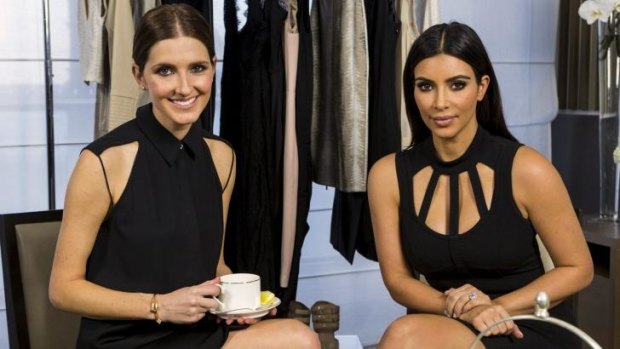 Clothing line: Kate  Waterhouse and Kim Kardashian West.