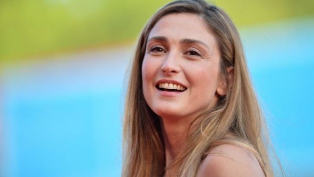 French actor Julie Gayet arrives for the screening of the movie <em>Birdman or the Unexpected Virtue of Ignorance</em> at the Venice Film Festival last month.