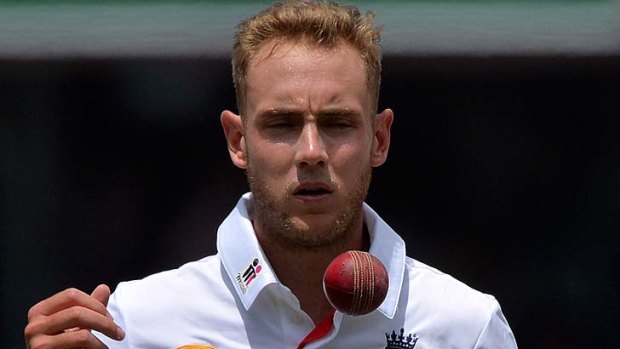Head high: Stuart Broad lived up to his reputation on the Ashes tour.