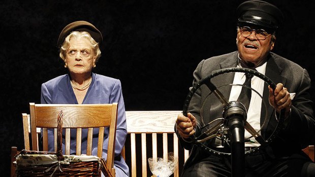 Angela Lansbury and James Earl Jones star in Driving Miss Daisy.