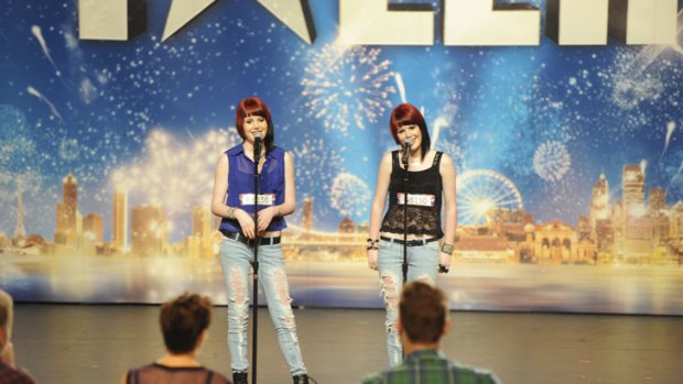 Singing sisters Brittany and Courtney Menegon, more commonly known as Phuzion, impressed the judges on Australia's Got Talent.