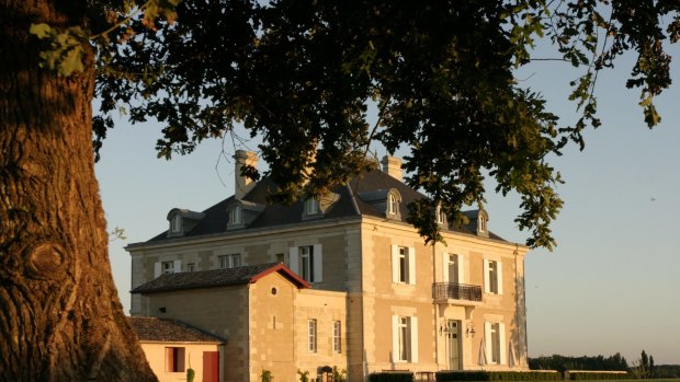 Chateau Haut-Bailly - its winery and vineyards are located south of the city of Bordeaux.
