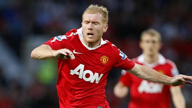 Pretty ineffective ... Paul Scholes has questioned Arsenal's desire to win trophies.