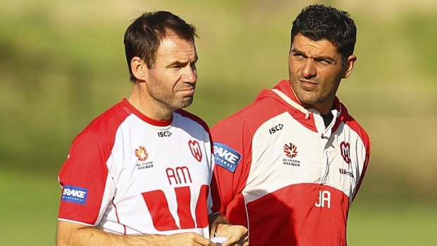 Vanguard &#8230; assistant and head coach at the Heart, Ante Milicic and John Aloisi.