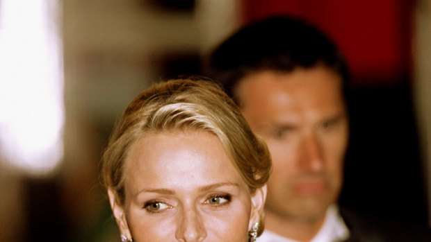 In the spotlight ... the next Princess of Monaco Charlene Wittstock.