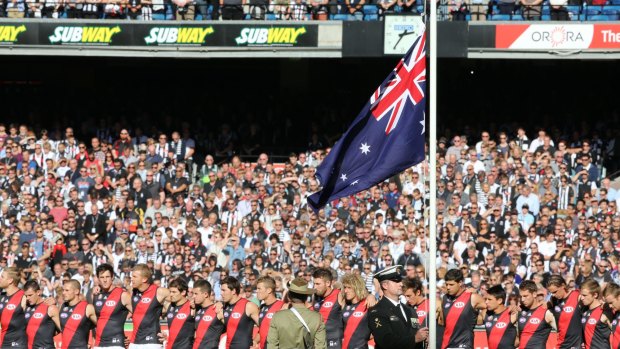 Essendon has raised the prices for some of its tickets for the 2017 Anzac Day clash. 