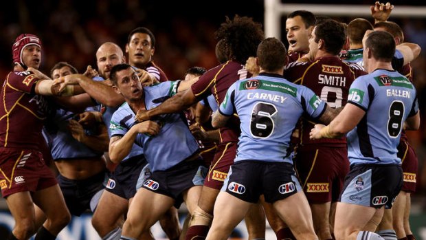 The Queensland-NSW rugby league rivalry would explode on to the Perth scene if mining magnate Tony Sage gets his wish.