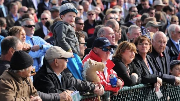 A section of the crowd that turned up for the carnival.