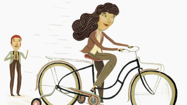 Never too late … to learn how easy falling off a bike can be. (Illustration by Getty Images)