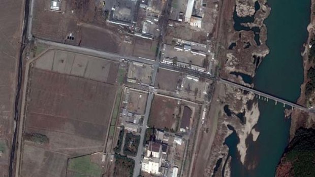 A satellite image of the Yongbyon plant.