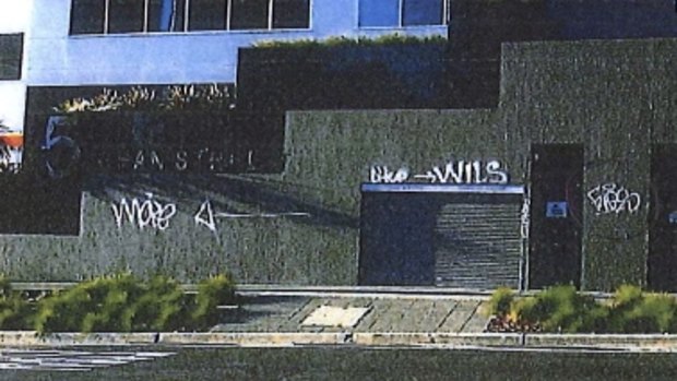 Some of Travis Bryant's graffiti in Belconnen.