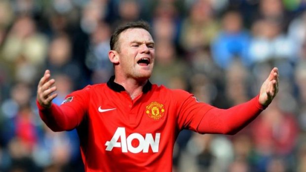 Nike no more: Wayne Rooney and his Manchester United teammmates will be running around in adidas kit from next year.
