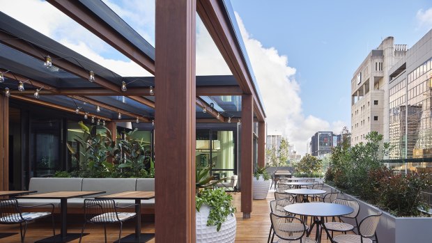 Little National Hotel, directly on top of Sydney's Wynyard Station.