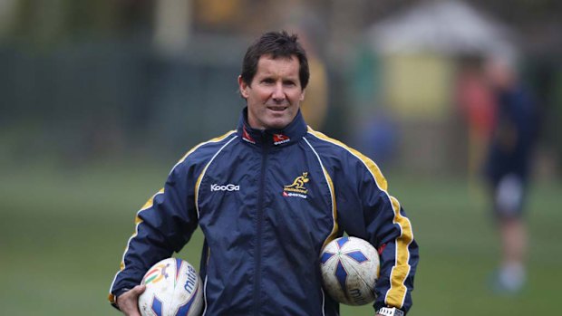 Extension ... Wallabies coach Robbie Deans.