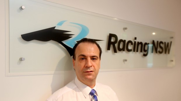 Looking to the future: Racing NSW chief executive Peter V'landys leading the way.