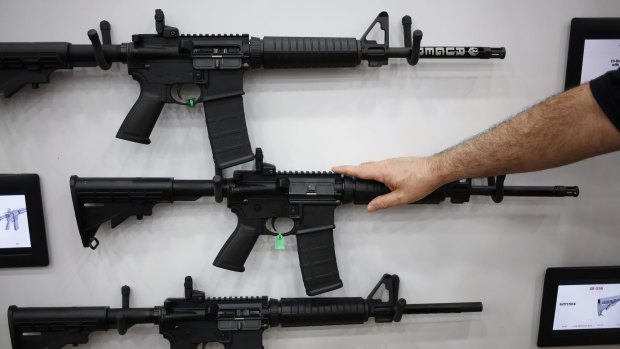 Military style rifles can be legally bought in the US.