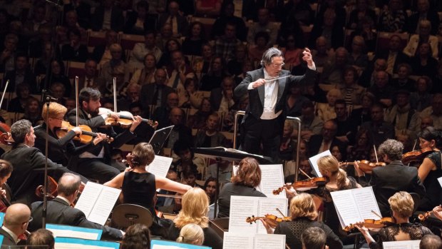 Riccardo Muti conducts the Australian World Orchestra, a diaspora of Australian expat musicians drawn from about 35 orchestras.