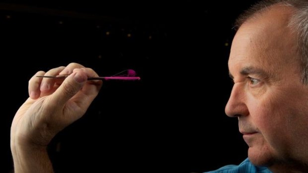 Back in town: Darts royalty Phil Taylor.