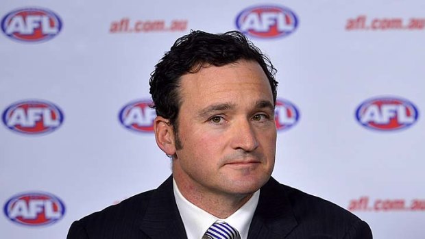 AFL Football Operations Manager Adrian Anderson.
