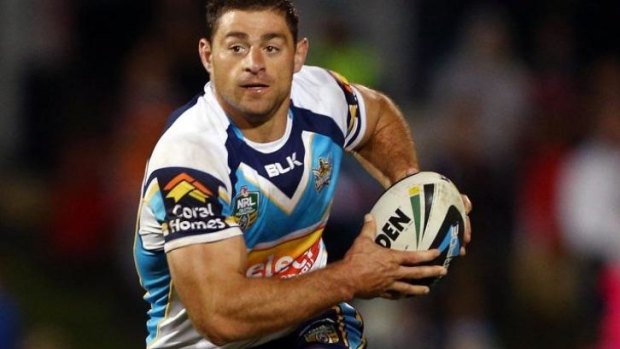 On top: Mark Minichiello is ready for Wests Tigers.