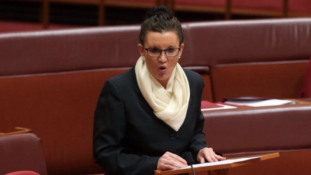Palmer United senator Jacqui Lambie says she intends to introduce a private members bill to ban the burqa.