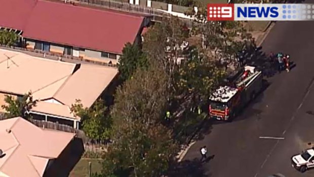 A 61-year-old woman died in a house fire in Inala.