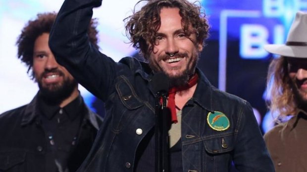 'It shouldn't be up to me' ... John Butler was the only one at the ARIAs to publicly thank the traditional land owners, the Eora people.
