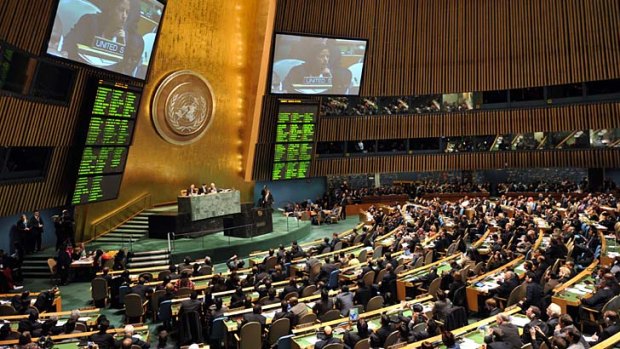 Dry times: there are calls for the United Nations General Assembly to be an alcohol-free zone.