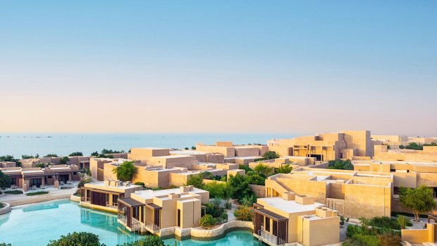 Zulal Wellness Resort by Chiva-Som in Khasooma, on the coast in the north of Qatar.