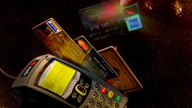 "Credit card charges rose by 4.1 per cent to $1.36 billion".