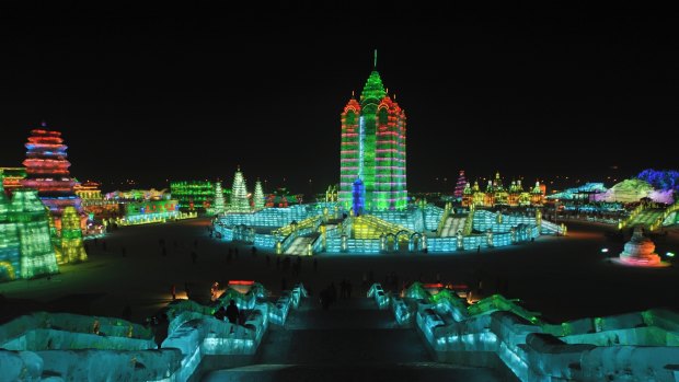 Harbin's Ice Festival is a winter marvel.