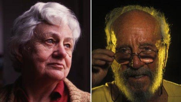 Judith Wright ...  the nation's best-loved poet, and a widow and (right) Dr Herbert ``Nugget'' Coombs...a former Reserve Bank boss.