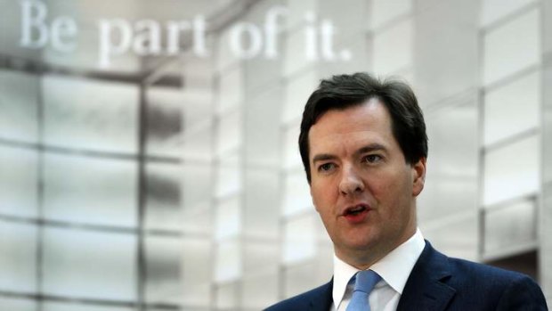 Britain's Chancellor of the Exchequer George Osborne said British banks that fail to guard their day-to-day banking from risky investment activities will face being dismantled. REUTERS