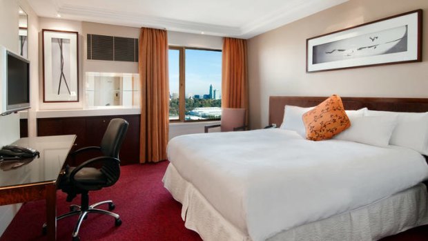 Hilton on the Park's King Executive Rooms.