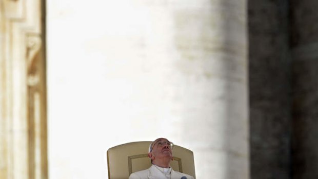 Pope Francis: "Depicting the pope as a sort of Superman, a star, is offensive to me."
