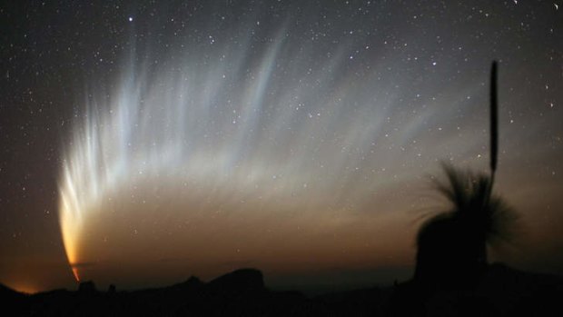 Comet McNaught, first spied by Rob McNaught, blazed across Australian skies in 2007.