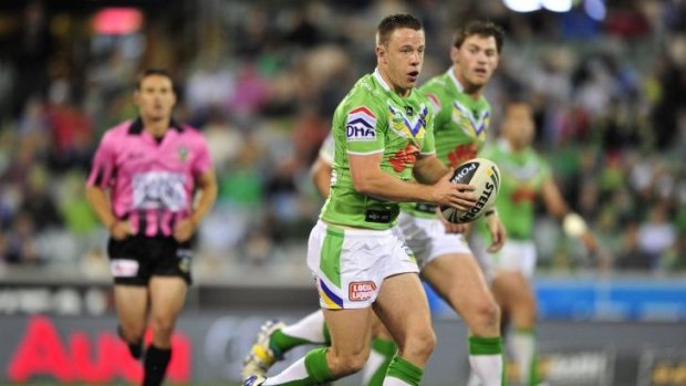 Reboot: Sam Williams is looking to reignite his NRL career with the Raiders.