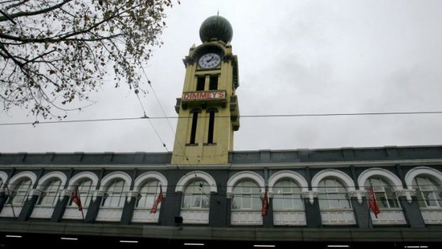 Shopping: Dimmey's tower on the Richmond store in Swan Street.