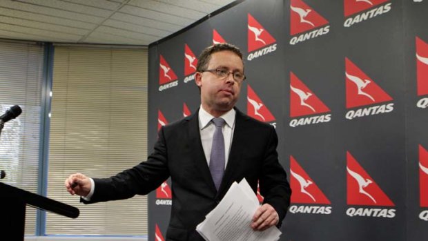 "Once you've made the decision ... there is absolutely full commitment to that" ... Qantas CEO Alan Joyce.