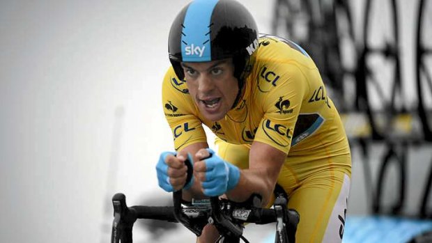Richie Porte storms to victory in Paris-Nice time trial.