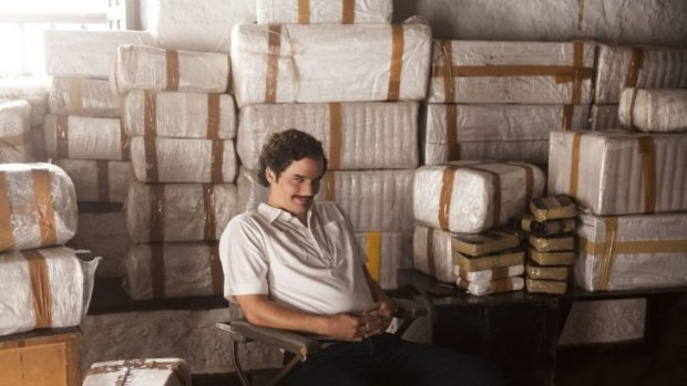 A scene from Narcos. 