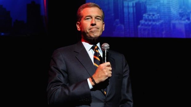 Suspended: NBC Nightly News anchor Brian Williams.